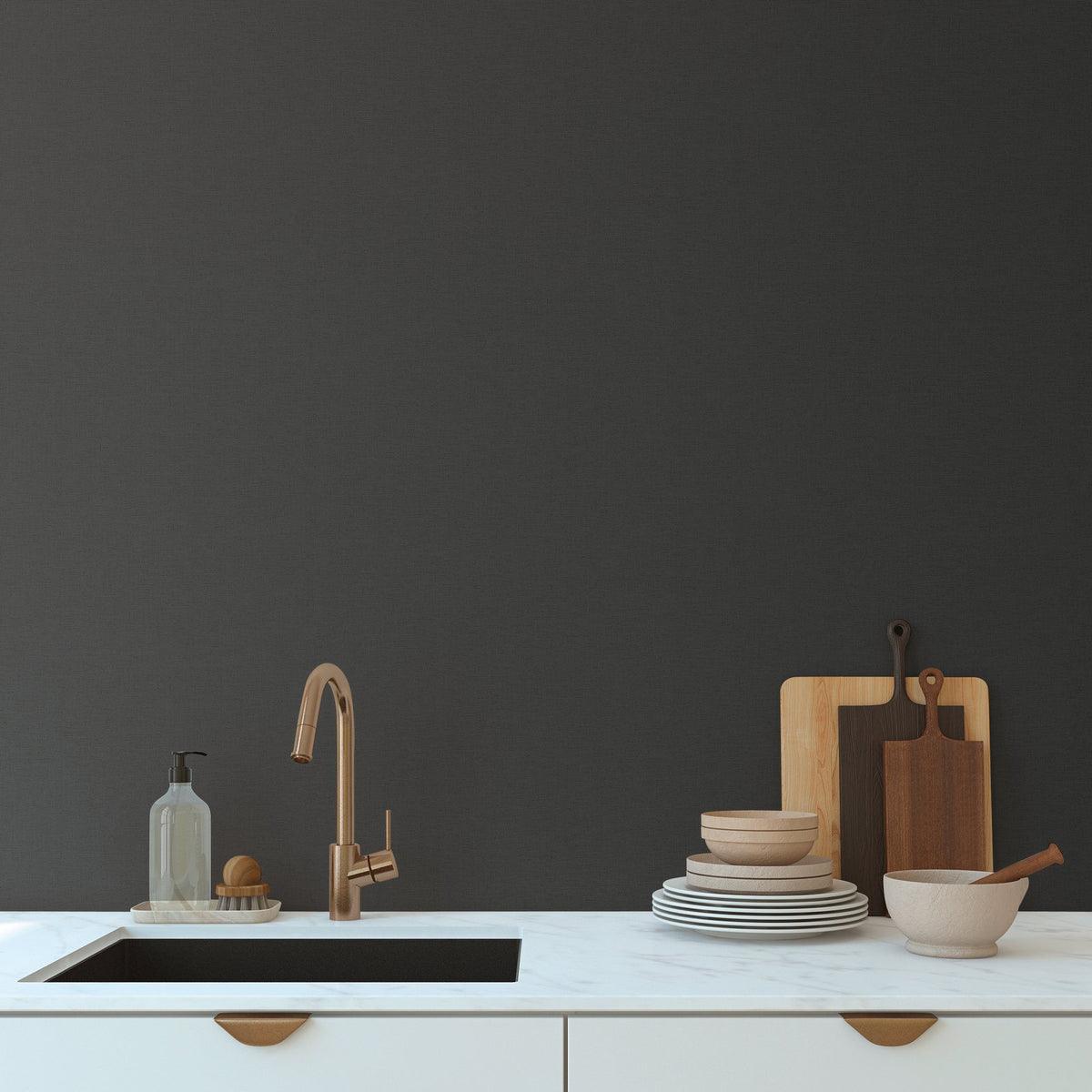 GALERIE WALLCOVERINGS Havana 2    Black   - HV41062
