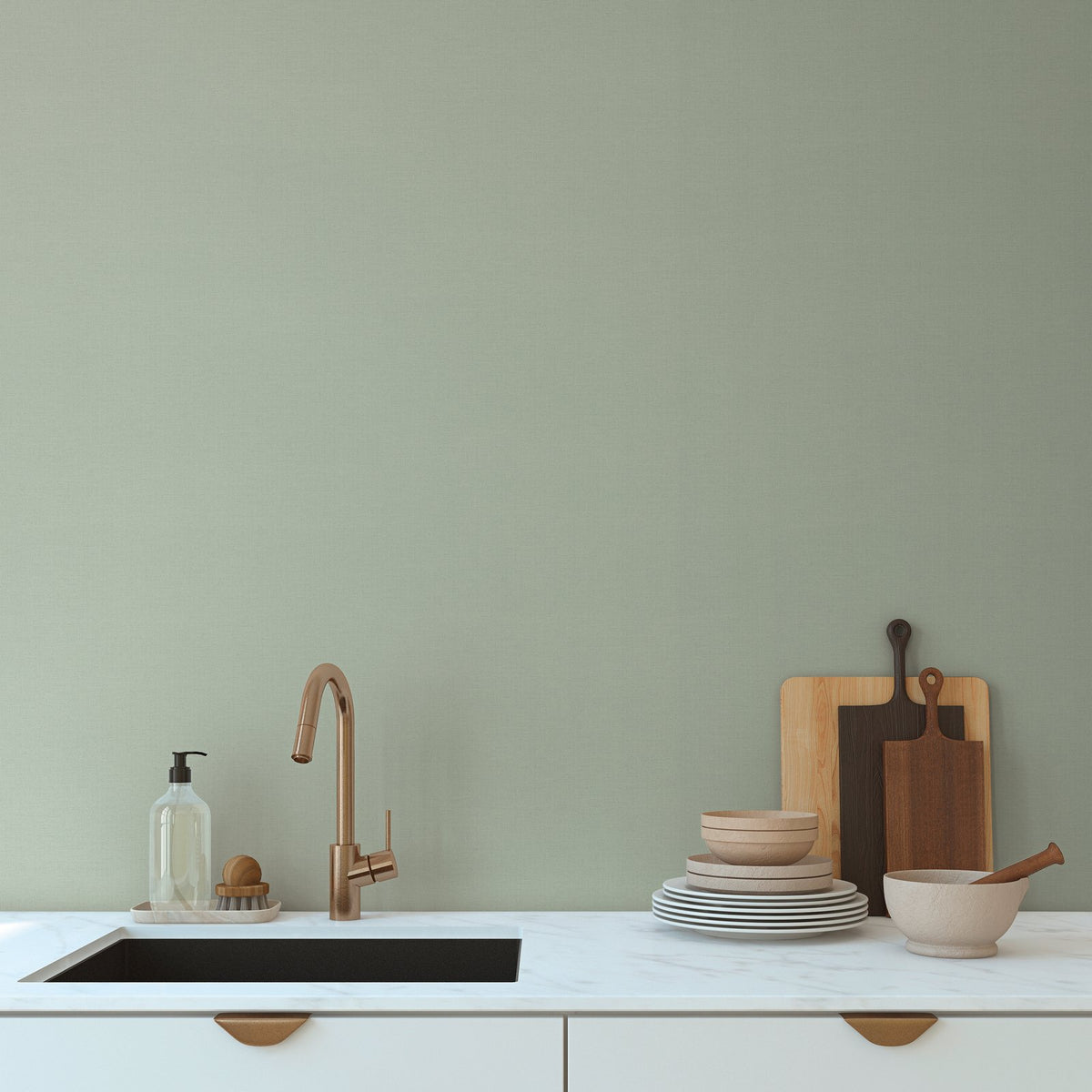 GALERIE WALLCOVERINGS Havana 2    Green   - HV41063