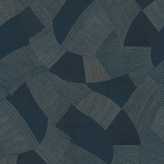 GALERIE WALLCOVERINGS Havana 2    Blue   - HV41074