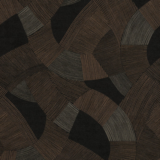 GALERIE WALLCOVERINGS Havana 2    Bronze Brown   - HV41076