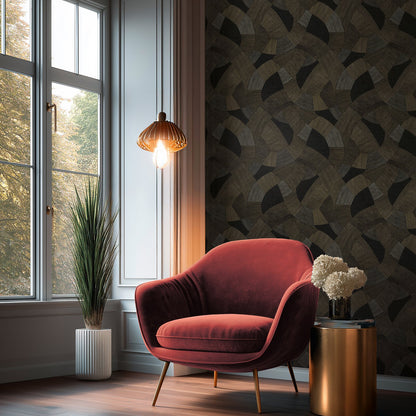 GALERIE WALLCOVERINGS Havana 2    Bronze Brown   - HV41076