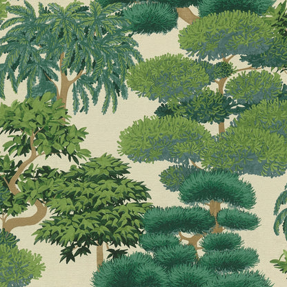 GALERIE WALLCOVERINGS Havana 2    Green   - HV41077