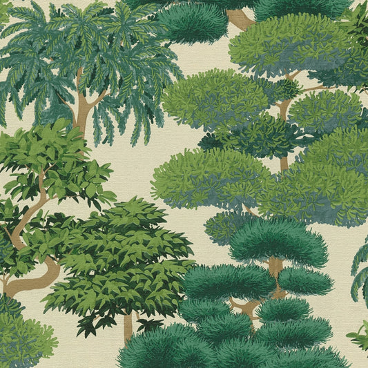 GALERIE WALLCOVERINGS Havana 2    Green   - HV41077
