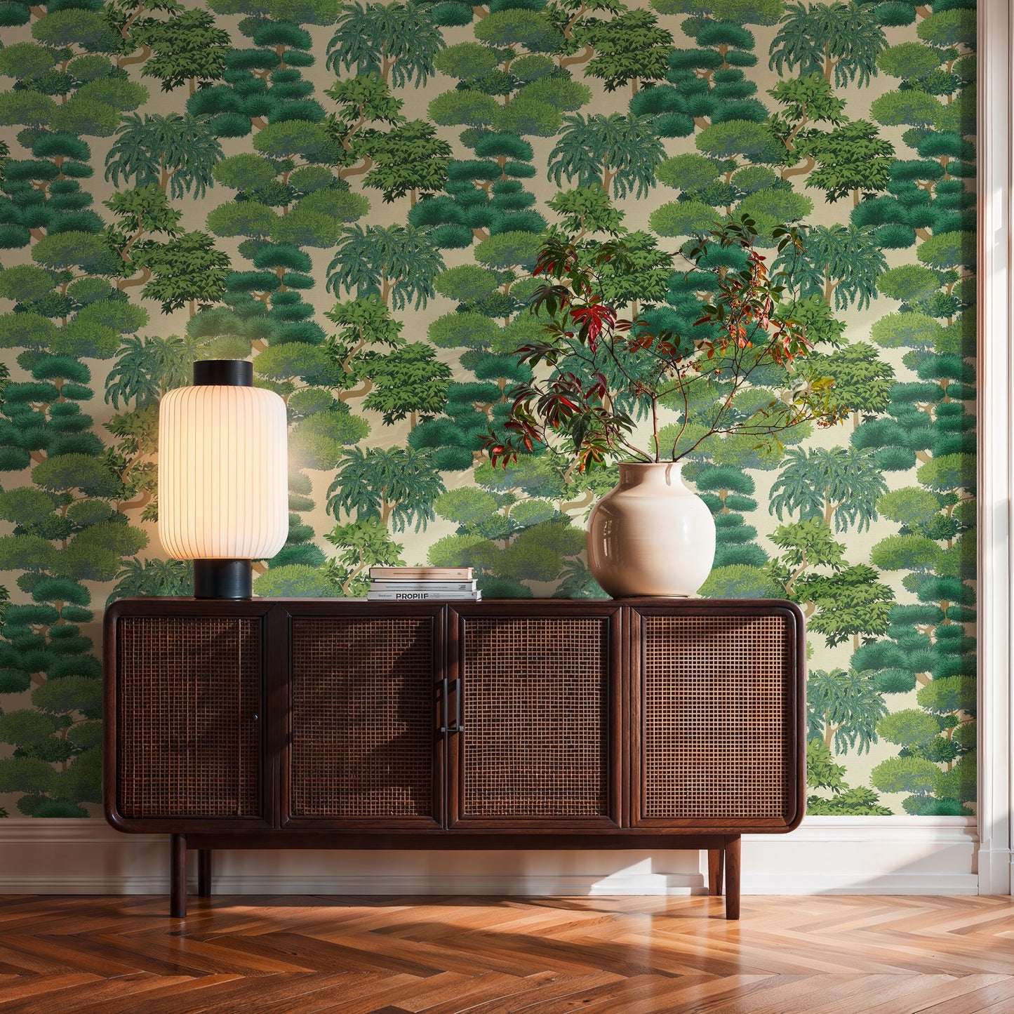 GALERIE WALLCOVERINGS Havana 2    Green   - HV41077