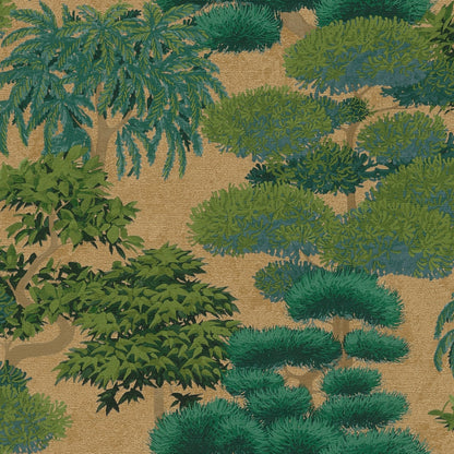 GALERIE WALLCOVERINGS Havana 2    Green   - HV41078