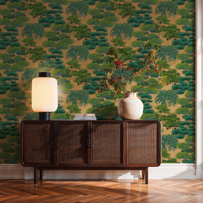 GALERIE WALLCOVERINGS Havana 2    Green   - HV41078