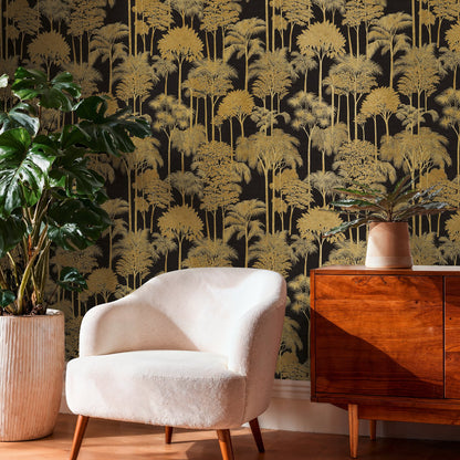 GALERIE WALLCOVERINGS Havana 2    Gold   - HV41083
