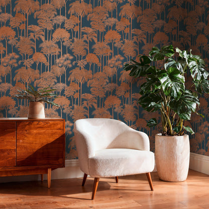 GALERIE WALLCOVERINGS Havana 2    Blue   - HV41084