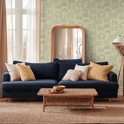 GALERIE WALLCOVERINGS Havana 2    Green   - HV41087