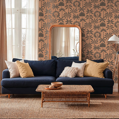 GALERIE WALLCOVERINGS Havana 2    Orange   - HV41088
