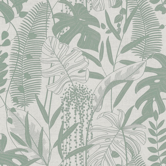 GALERIE WALLCOVERINGS Havana 2    Green   - HV41091