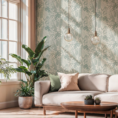 GALERIE WALLCOVERINGS Havana 2    Green   - HV41091