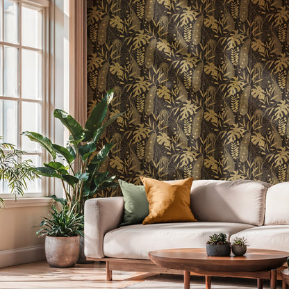 GALERIE WALLCOVERINGS Havana 2    Gold   - HV41092