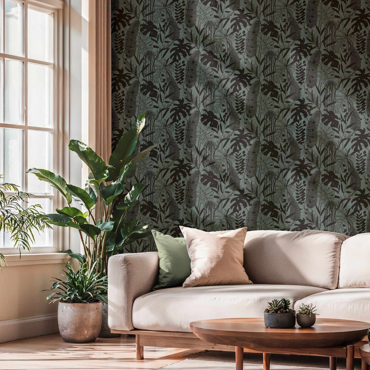 GALERIE WALLCOVERINGS Havana 2    Green   - HV41093