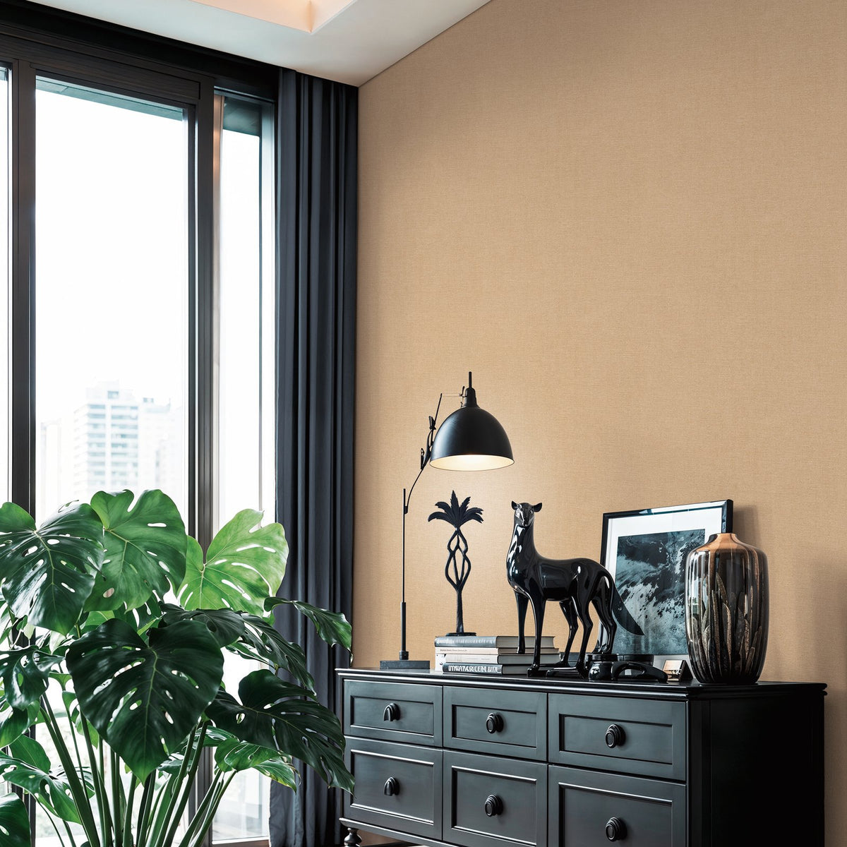 GALERIE WALLCOVERINGS Havana 2    Orange   - HV41098
