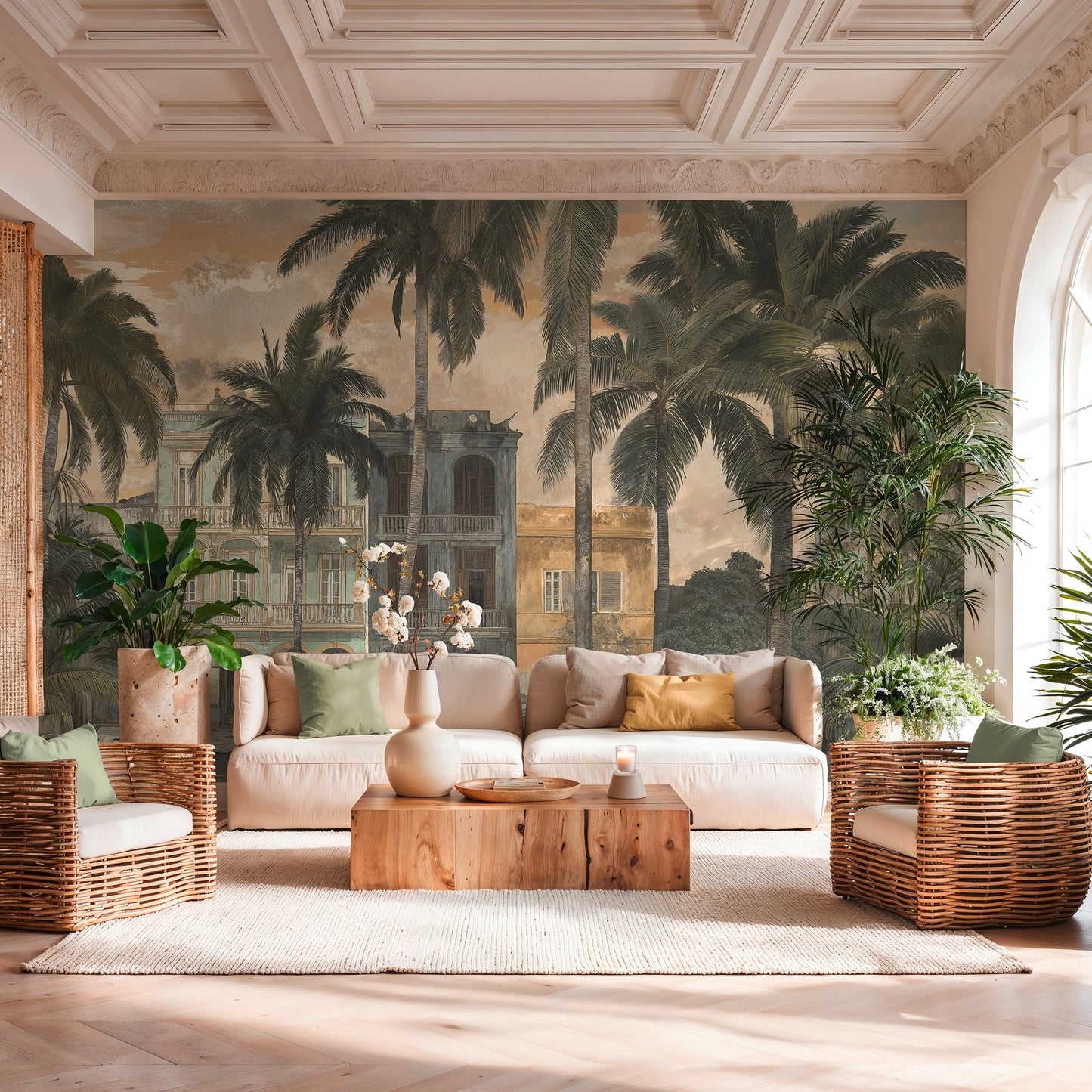 GALERIE WALLCOVERINGS Havana 2    Beige   - HV41107M
