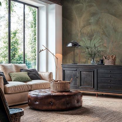 GALERIE WALLCOVERINGS Havana 2    Green   - HV41108M