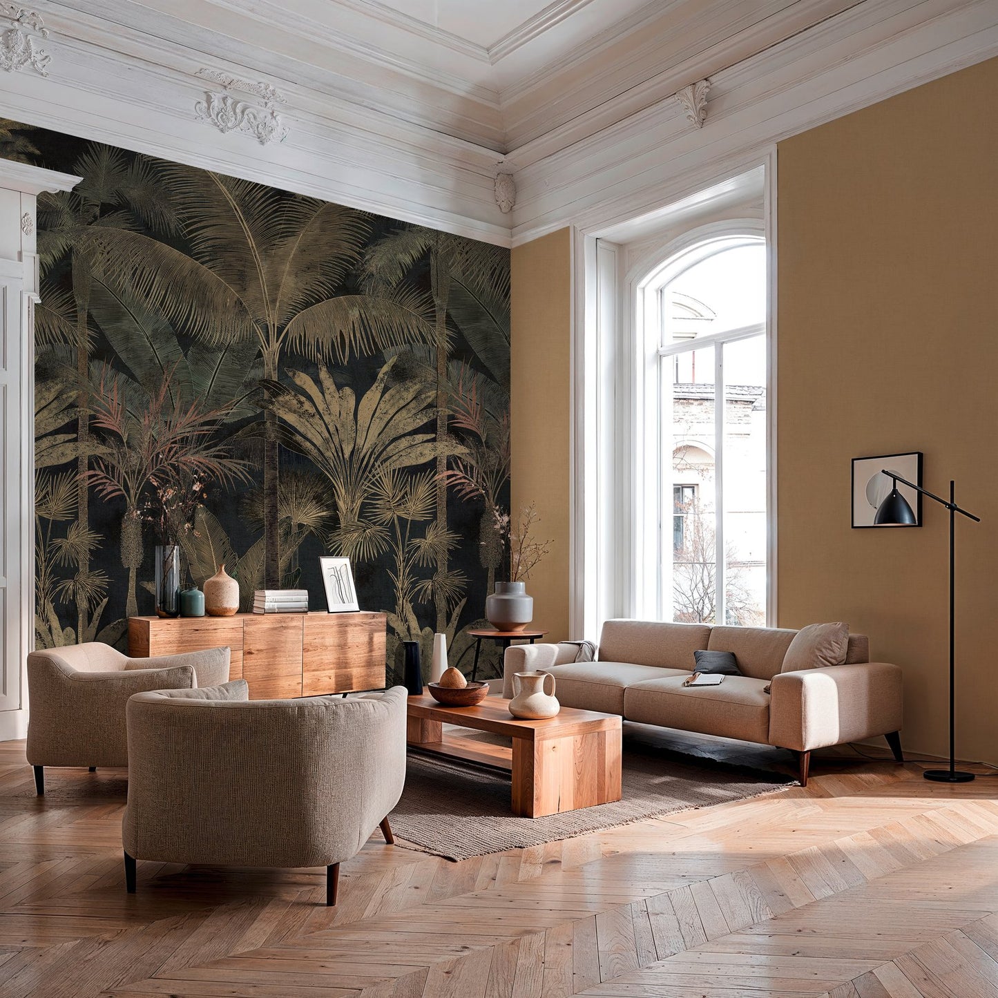 GALERIE WALLCOVERINGS Havana 2    Green   - HV41109M