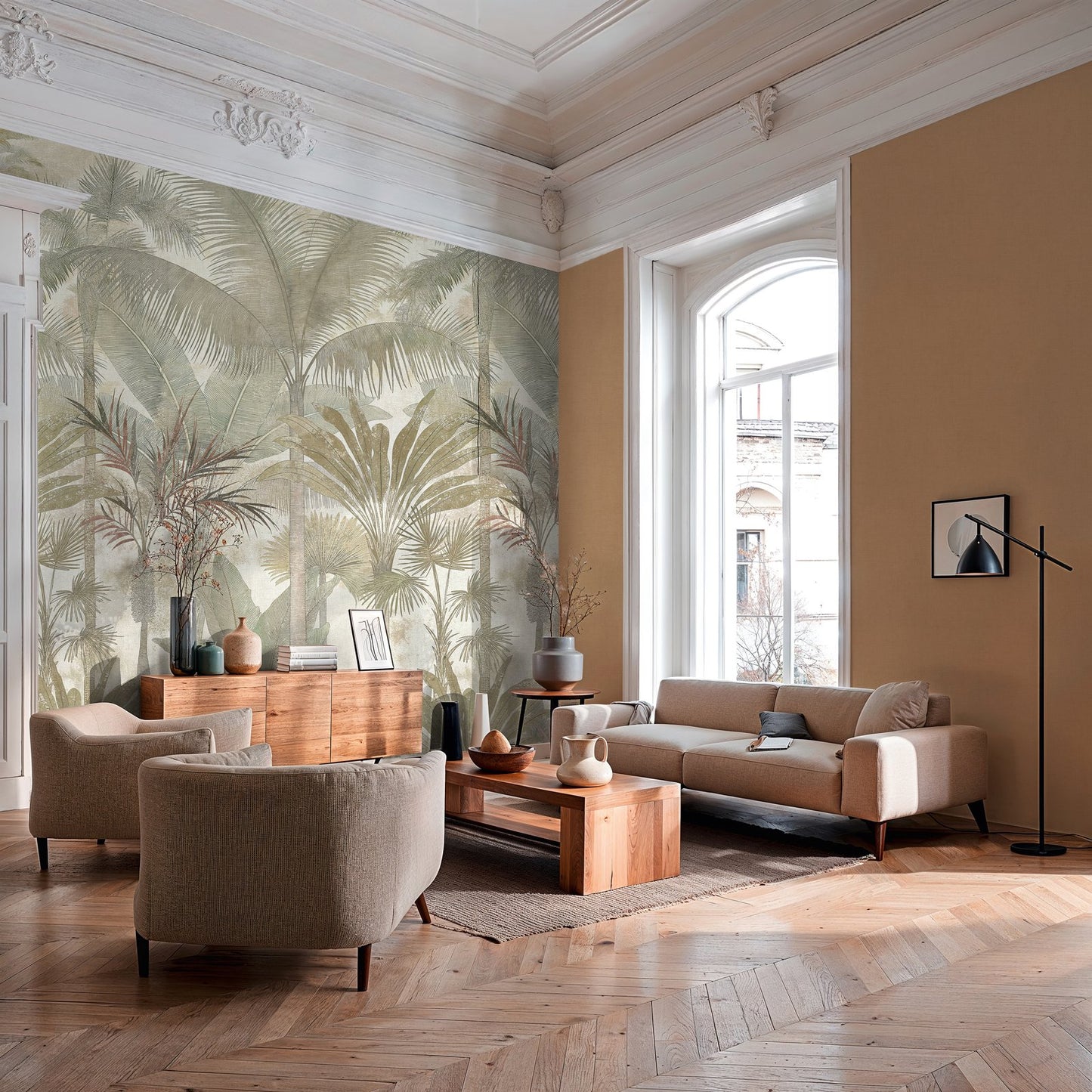 GALERIE WALLCOVERINGS Havana 2    Green   - HV41110M