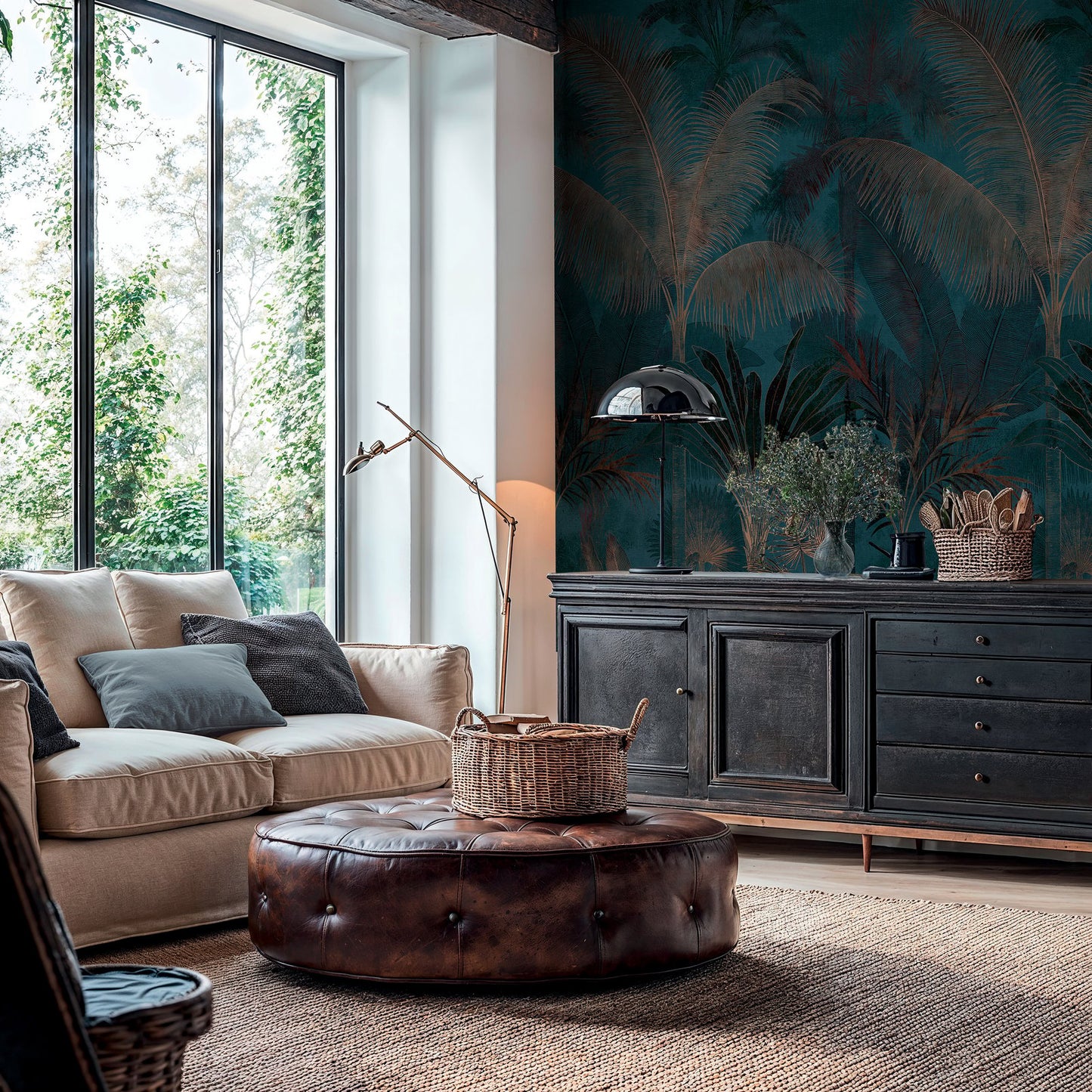 GALERIE WALLCOVERINGS Havana 2    Blue   - HV41111M