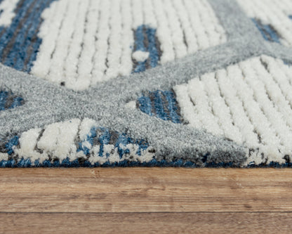 Area rug, contemporary style, 9' x 12'.