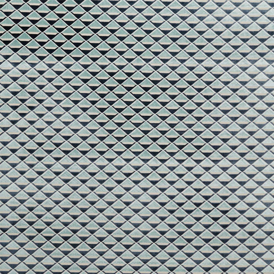 HARLEQUIN Petrova  Fabric Geometric Ink,Sky   - HVVC132987