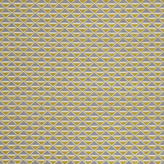 HARLEQUIN Petrova  Fabric Geometric Citrus,Graphite   - HVVC132990