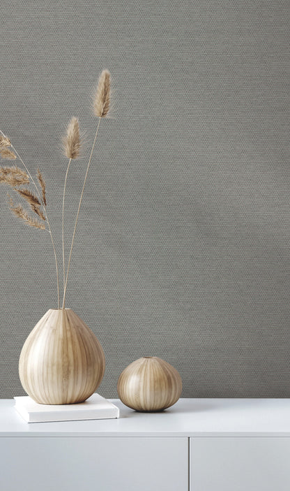 York Wallcoverings Quietwall Varna Magnetic Wallpaper  Textures Greys   - HW3661R