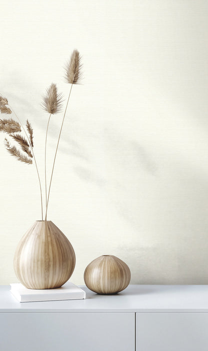 York Wallcoverings Quietwall Varna Eggshell Wallpaper  Textures Whites and Off-Whites   - HW3662R