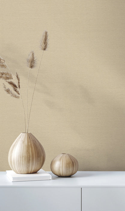 York Wallcoverings Quietwall Varna Light Beige Wallpaper  Textures Neutrals   - HW3665R