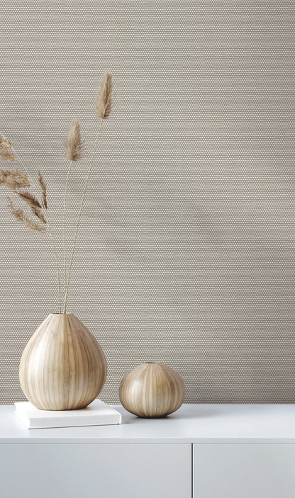 York Wallcoverings Quietwall Varna Husky Grey Wallpaper  Textures Greys   - HW3667R