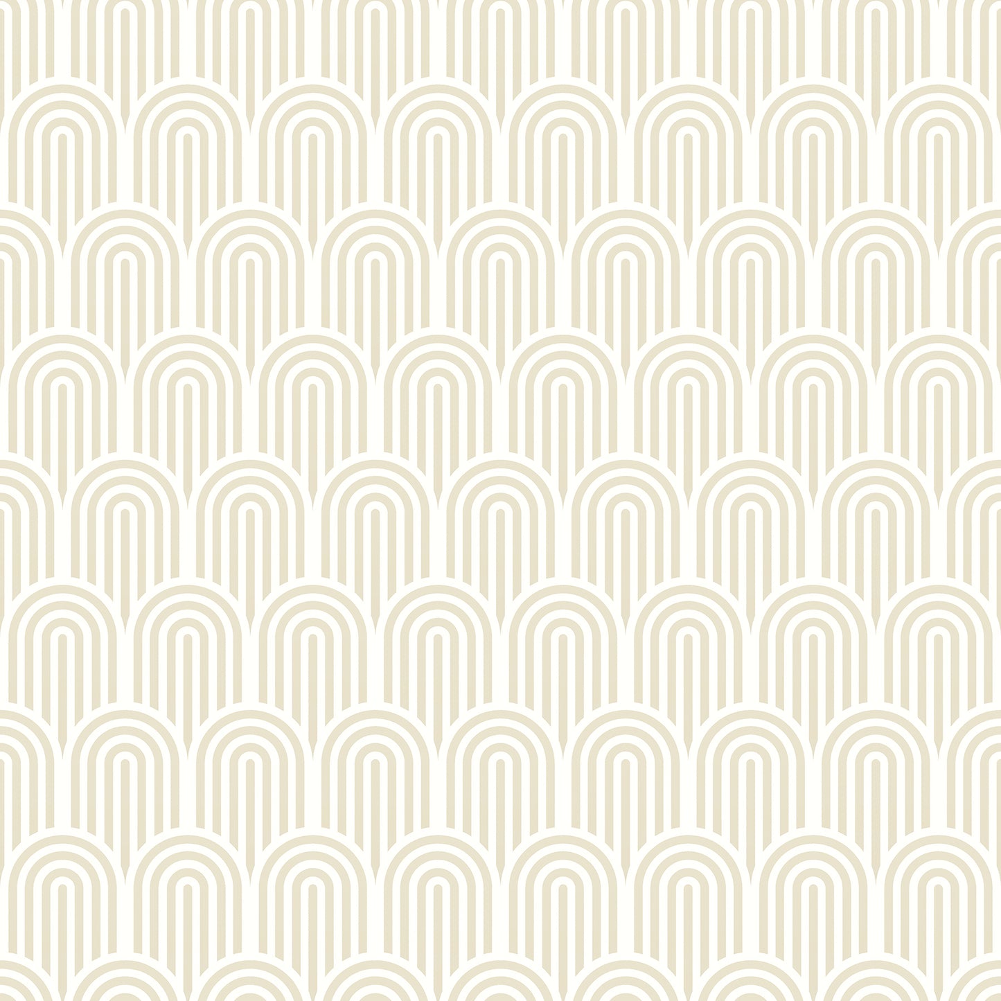 York Wallcoverings Hoopla Walls Retro Arch Cream Peel and Stick Wallpaper Graphics Retro Cream  Current Peel & Stick - HWA1066PU