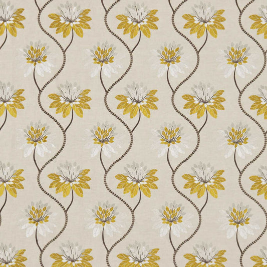 HARLEQUIN Eloise Fabric Contemporary, Floral Marigold   - HWHI131545