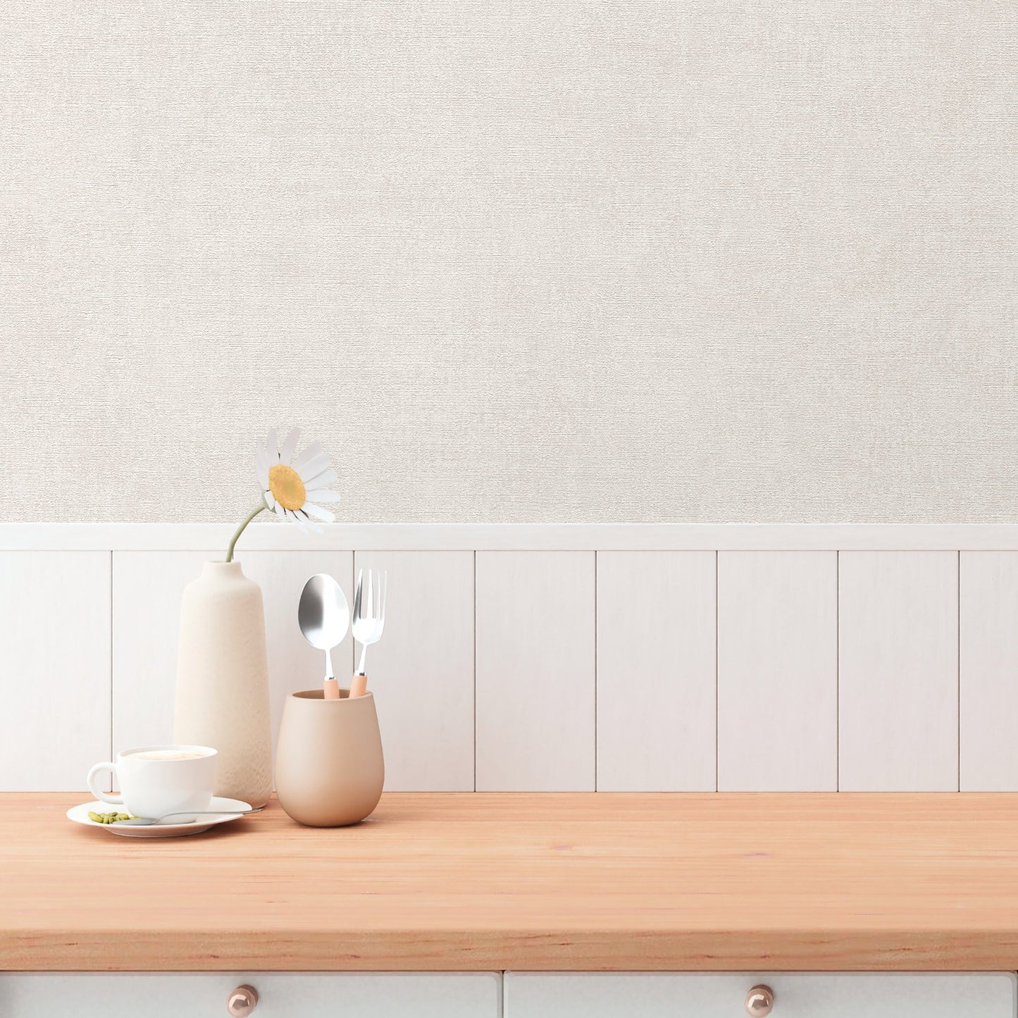 GALERIE WALLCOVERINGS Hygge Home    Cream   - GG82123