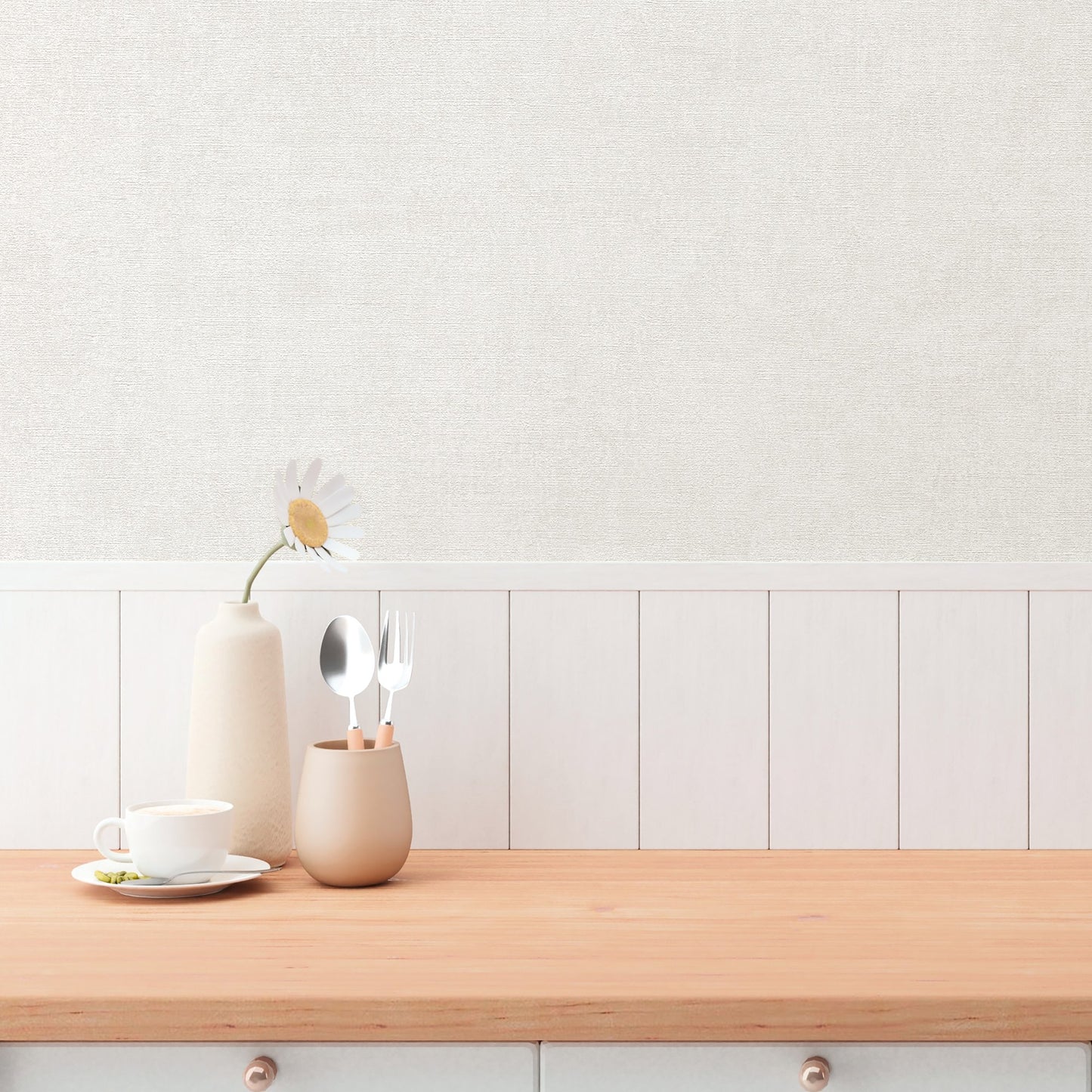 GALERIE WALLCOVERINGS Hygge Home    White   - GG82124