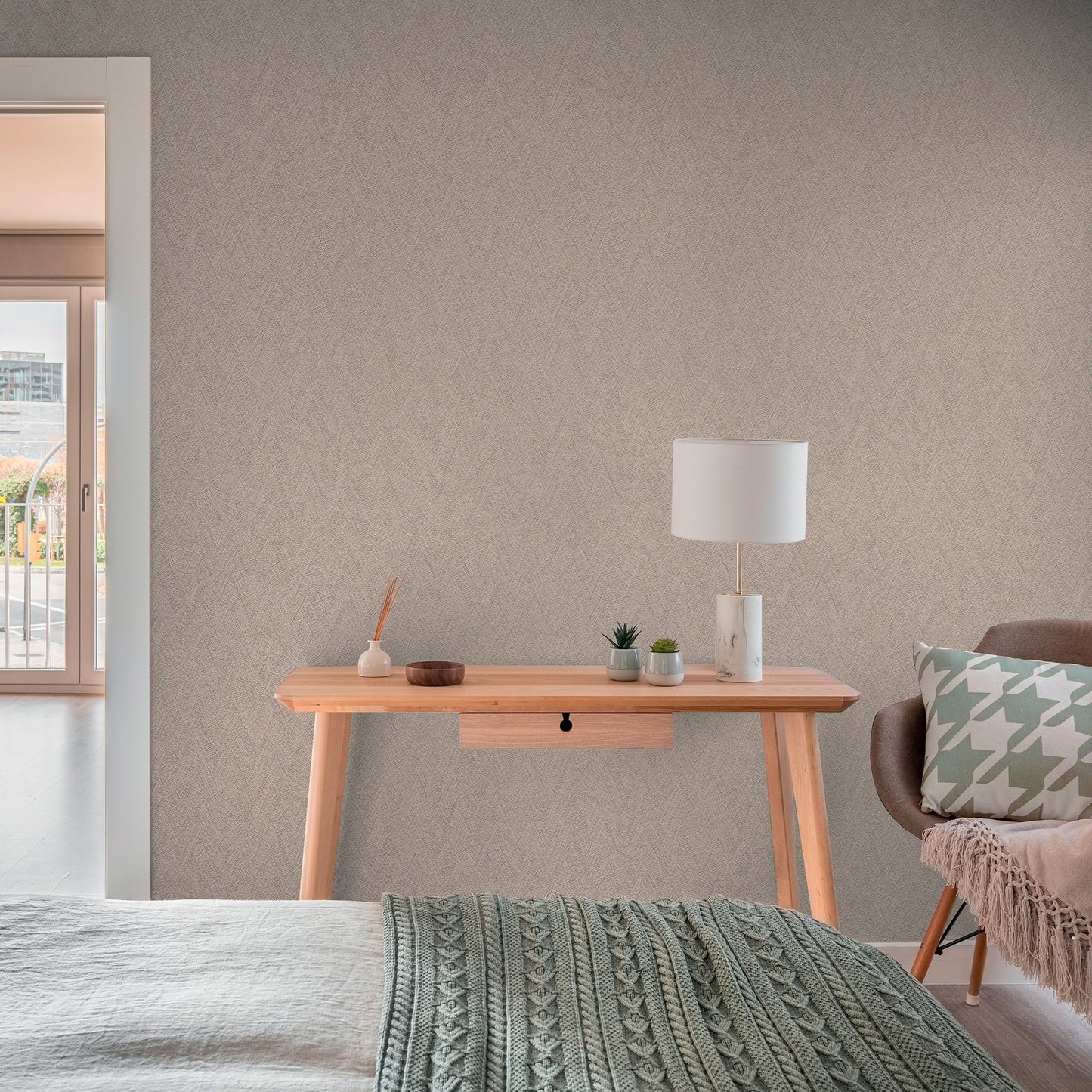 GALERIE WALLCOVERINGS Hygge Home    Brown   - GG82125