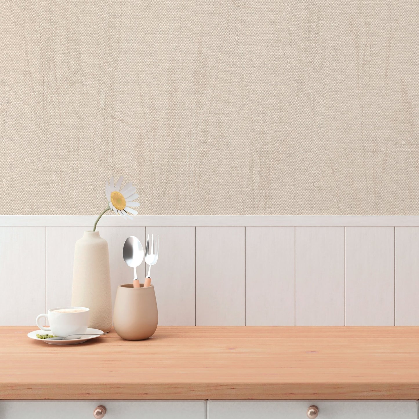 GALERIE WALLCOVERINGS Hygge Home    Brown   - GG82139