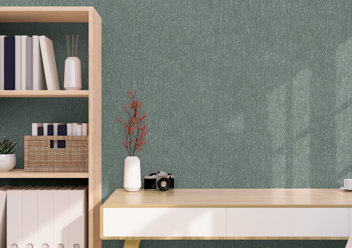 GALERIE WALLCOVERINGS Hygge Home    Green   - GG82142