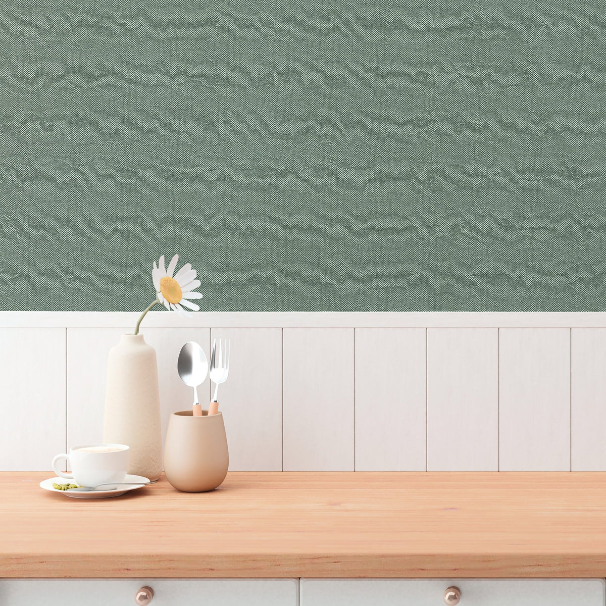 GALERIE WALLCOVERINGS Hygge Home    Green   - GG82154