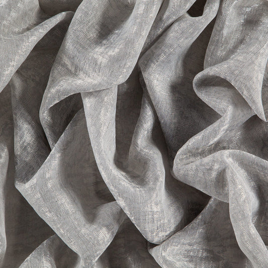 JF Fabrics  HYPNOTIZE 93 Fabric Abstract,Transitional,Contemporary,Modern Gray  Sheer,Wide Width,Reversible - 8435793 J8831