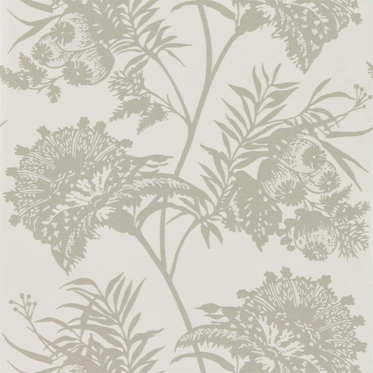 HARLEQUIN OUTLET Bavero Shimmer Wallpaper Contemporary Floral Linen   - HZAP111780