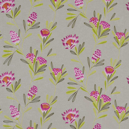 HARLEQUIN Cayo Fabric Contemporary, Floral Cerise,Zest   - HZAP132638