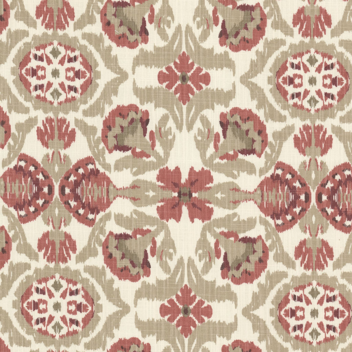 STOUT TEXTILES  MULTIPURPOSE,PRINT TRANSITIONAL,, IKAT BRICK   - IAMB-1