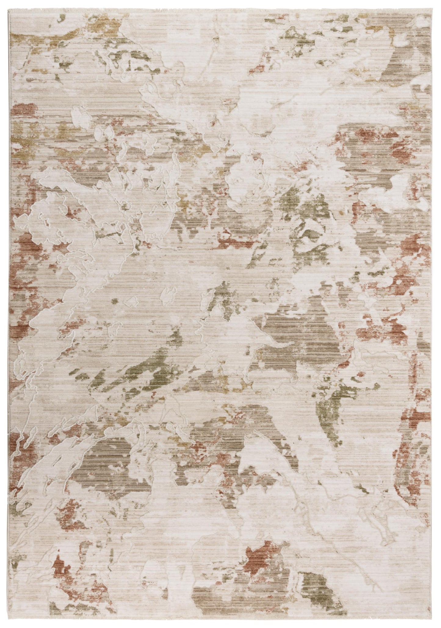 Contemporary 4' x 6' rug.