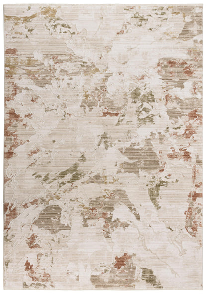 Contemporary 4' x 6' rug.