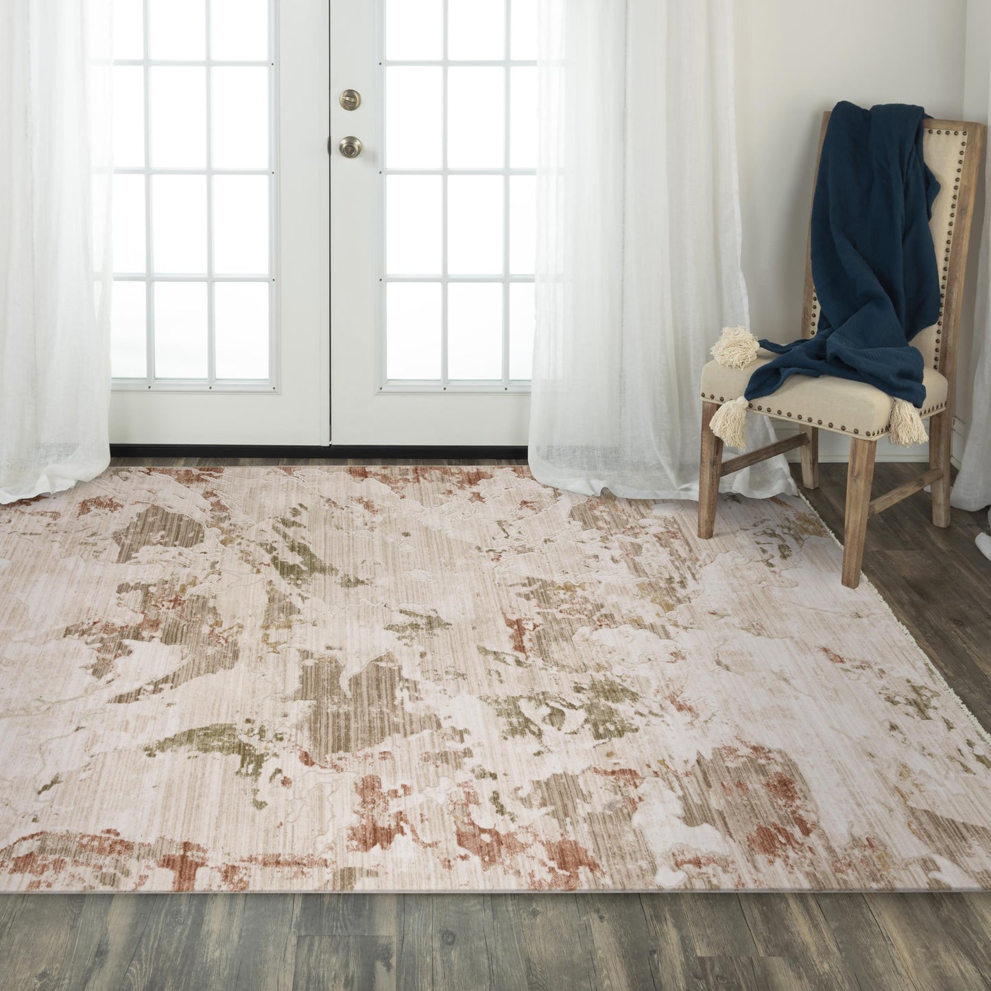 RIZZY HOME RUGS Iconic Contemporary 4' x 6' - ICOICO75900373156