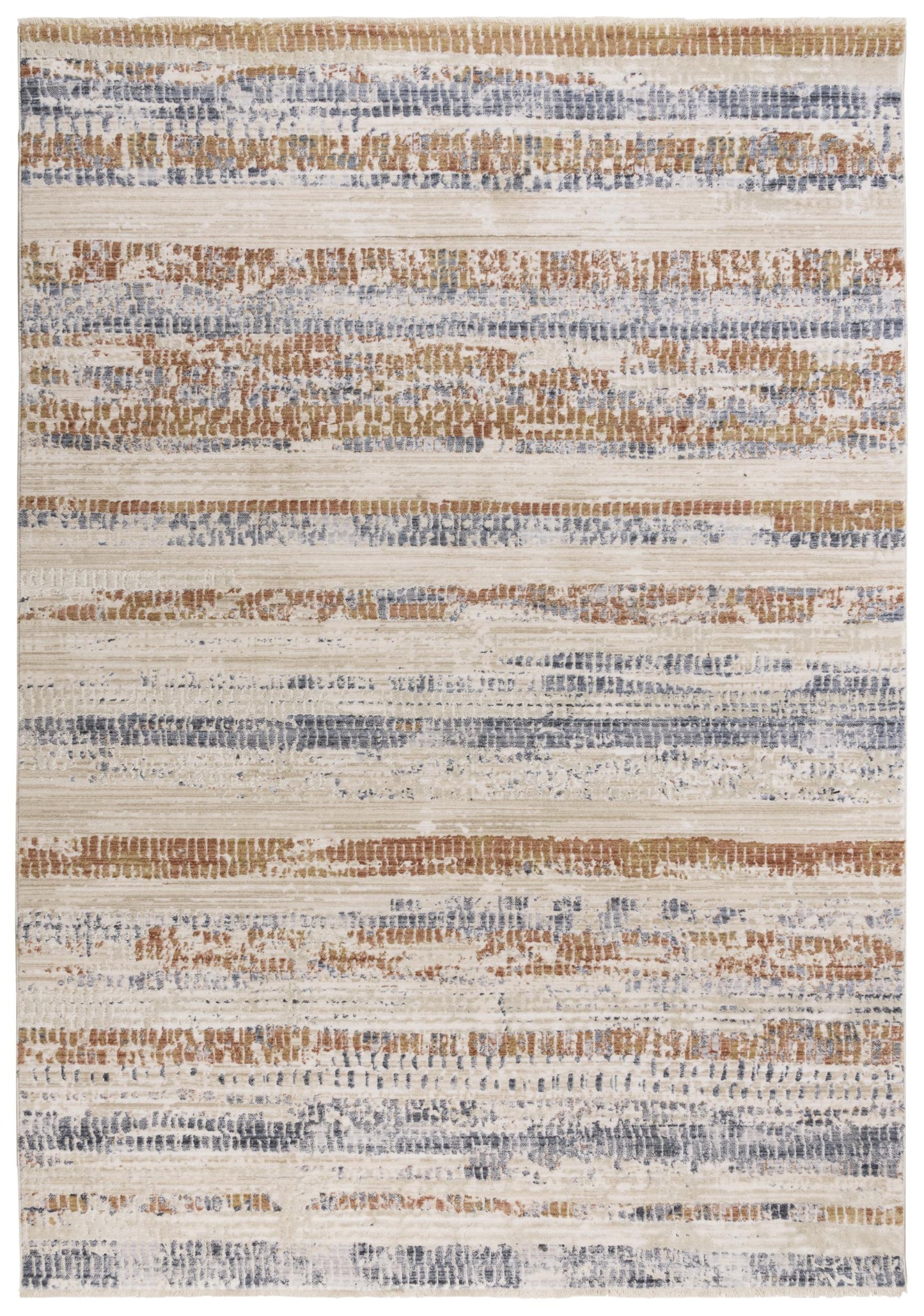 Transitional rug, 4' x 6'.