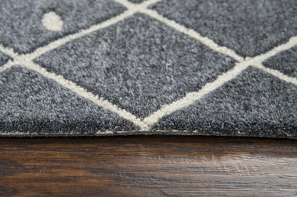 Idyllic contemporary rug, 2' x 8'.