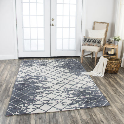 Idyllic Contemporary rug, 2' x 8'.