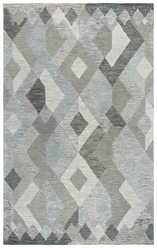 Idyllic modern rug, 9' x 12'.